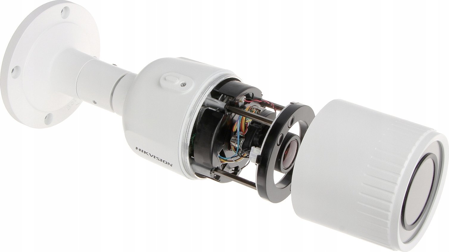 Kamerë IP Hikvision DS-2CD1643G2-IZ, 4MP, lente 2.8-12mm, e bardhë
