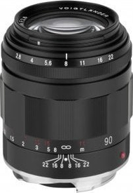 Objektiv Voigtlander APO Skopar 90mm f/2.8, për Leica M, i zi