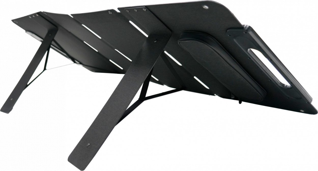 Panel diellor Segway SP100 për Cube, palosshëm, efikasitet i lartë, i zi