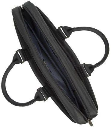 Çantë për laptop Rivacase 8135, për 39,6 cm (15,6”) me xhepa dhe material poliester / PU, e zezë