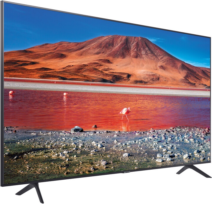 Televizor Samsung UE65TU7172UXXH, 65" (163cm), UHD 4K Smart TV (2020), i hirtë/argjendtë