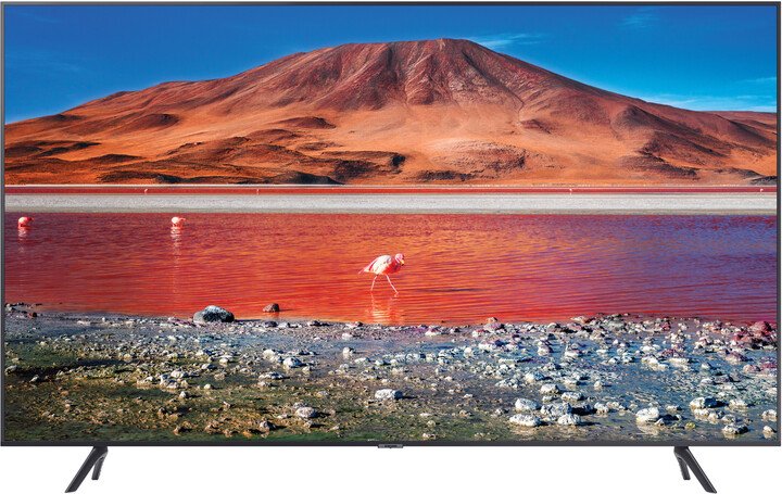 Televizor Samsung UE65TU7172UXXH, 65" (163cm), UHD 4K Smart TV (2020), i hirtë/argjendtë