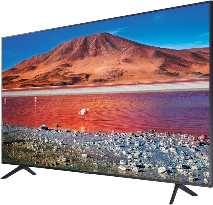 Televizor Samsung UE65TU7172UXXH, 65" (163cm), UHD 4K Smart TV (2020), i hirtë/argjendtë