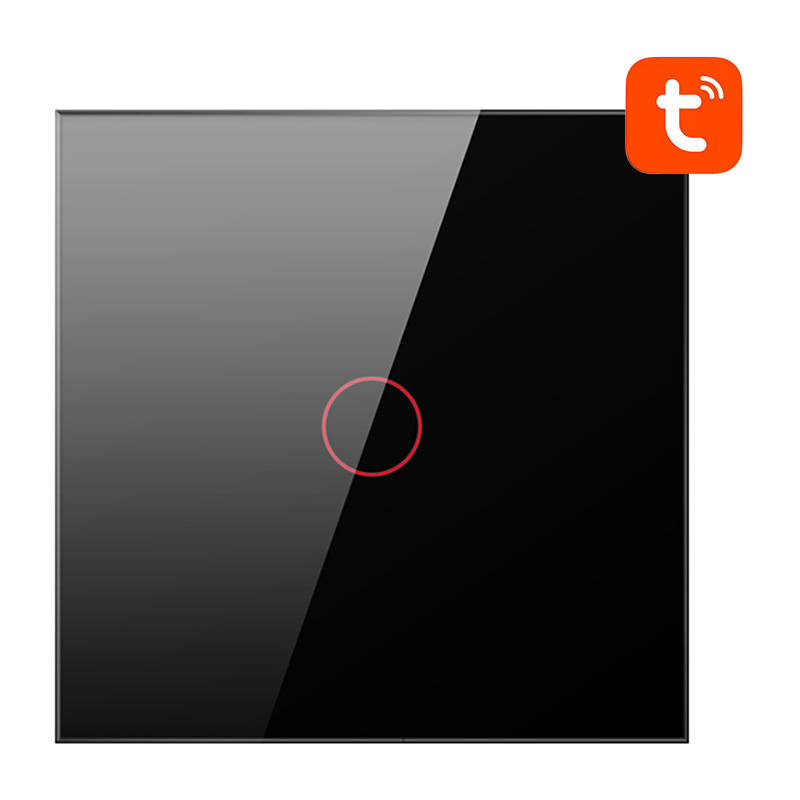 Çelës inteligjent dritash Avatto TS02-EU-B1, WiFi, 1 kanal, i zi