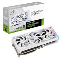 Kartelë grafike ASUS VGA NVIDIA GeForce RTX 4080 SUPER ROG STRIX WHITE OC, 16GB GDDR6X
