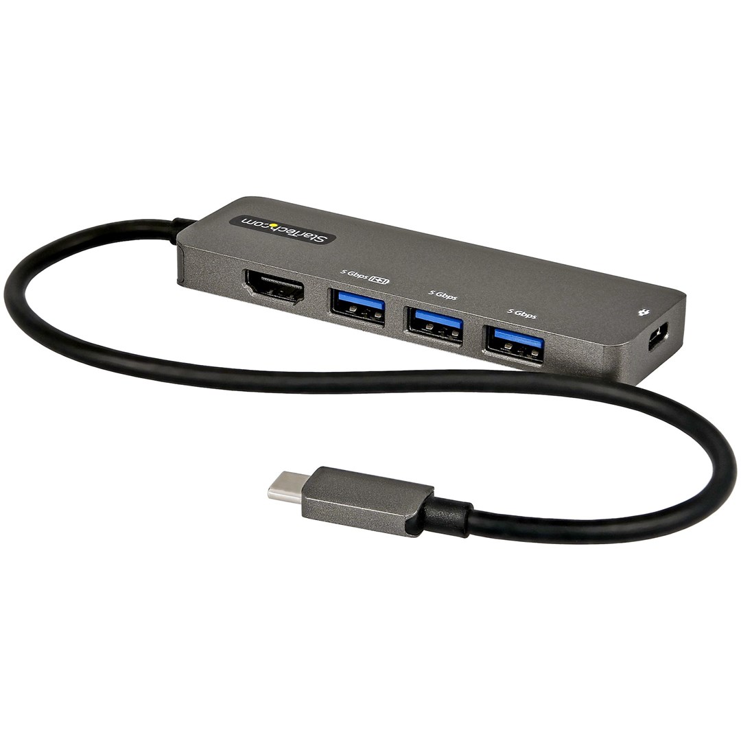 Replikator StarTech.com, HDMI + 3xUSB 3.0 + USB-C, i zezë