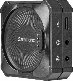 Безжичен микрофон Saramonic Blink Me B2, систем за 2 лица, со намалување на бучава, црн