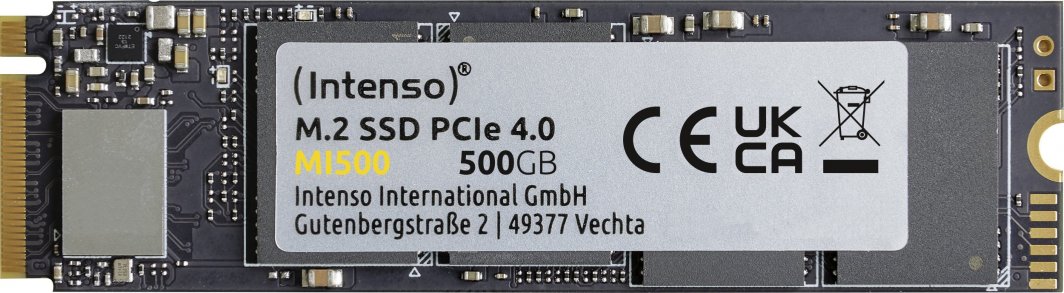 Disk SSD Intenso MI500, 500GB, M.2 2280 PCI-E x4 Gen4 NVMe
