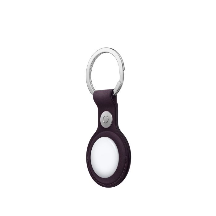 Apple AirTag FineWoven Key Ring, Blackberry