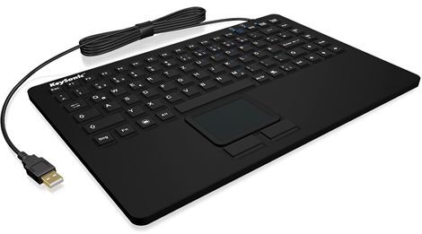 Tastierë Keysonic KSK-5230IN, me kabllo, US, e zezë