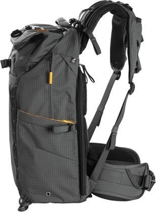 Çantë shpine fotografike Vanguard VEO Active 53, 45L, xhep laptopi 16", gri e errët