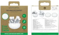 Kufje wireless 4smarts SkyBuds Pro ANC, me ANC, të bardha