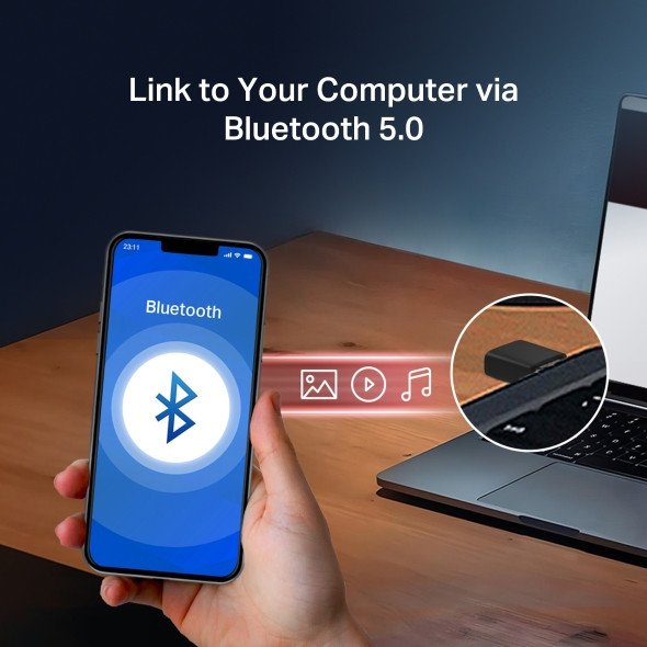 Adapter WiFi MERCUSYS MA20NB, AC650 Dual Band, Bluetooth 5.0, USB