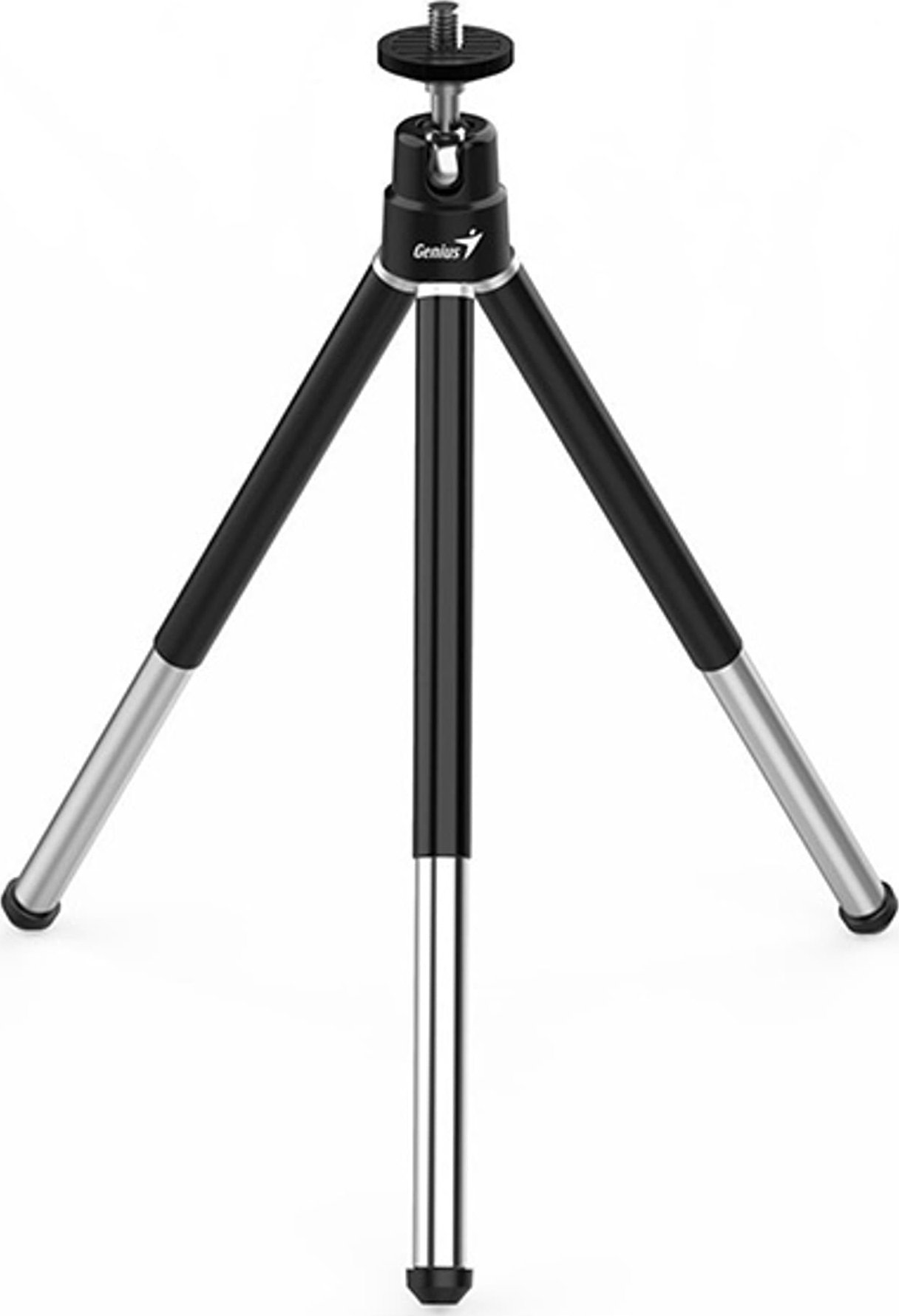 Tripod tavoline Genius Tripod 1, kokë 360°, metal plastike, i zi