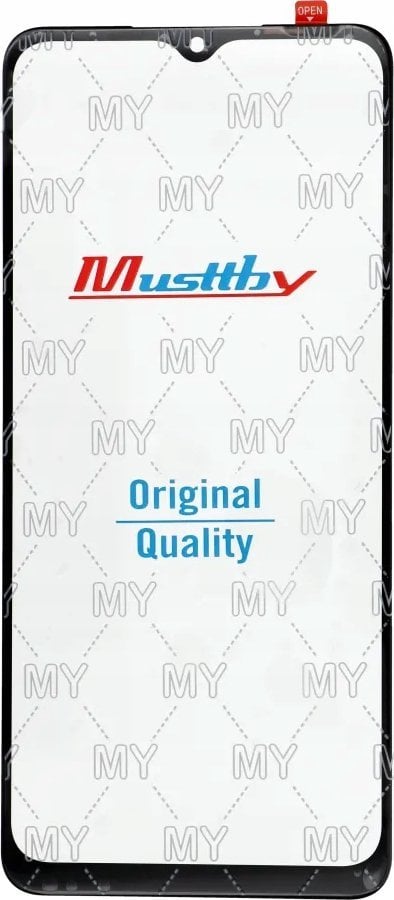 Xham i përparmë Samsung MUSTTBY Front Glass OCA M12, për display LCD
