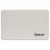 Kutizë e jashtme për disk 2.5" Rack Spacer SPR-25612W, USB 3.0, e bardhë