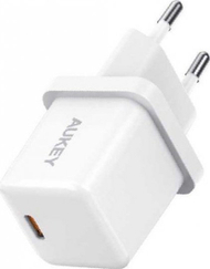 Полнач USB C Aukey PA F5, 20W PD, 1x USB C, бел