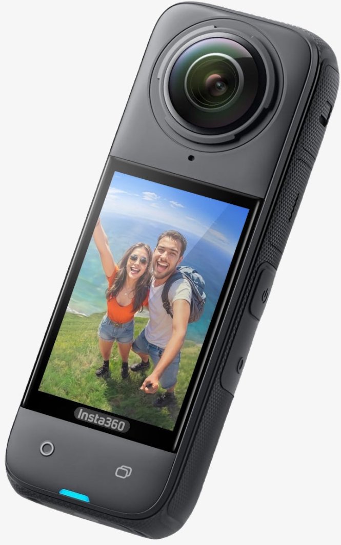 Mbrojtësi i ekranit Spigen Glas.tR SLIM S2P për Insta360 X4, qelq i fortësuar, 2 copë, i zi