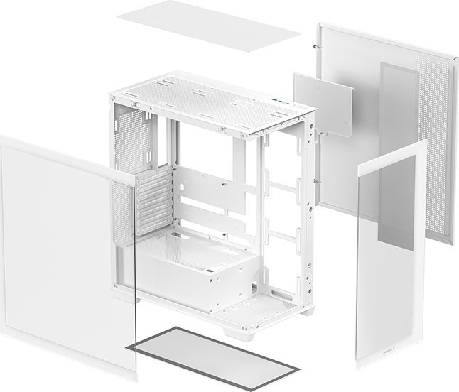 Kasë për PC DeepCool CC560 WH V2 Midi Tower, e bardhë