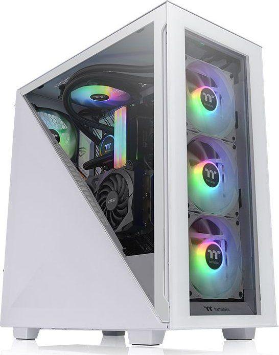 Kasë Thermaltake Divider 300 TG Snow ARGB, Midi Tower