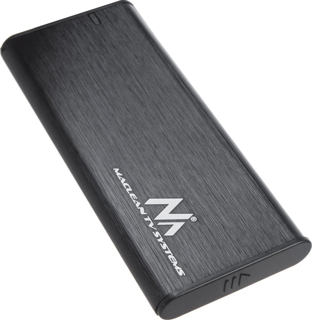Kuti e jashtme për SSD M.2 Maclean Pocket MCE443, NVMe PCIe dhe SATA NGFF, USB 3.1, alumin