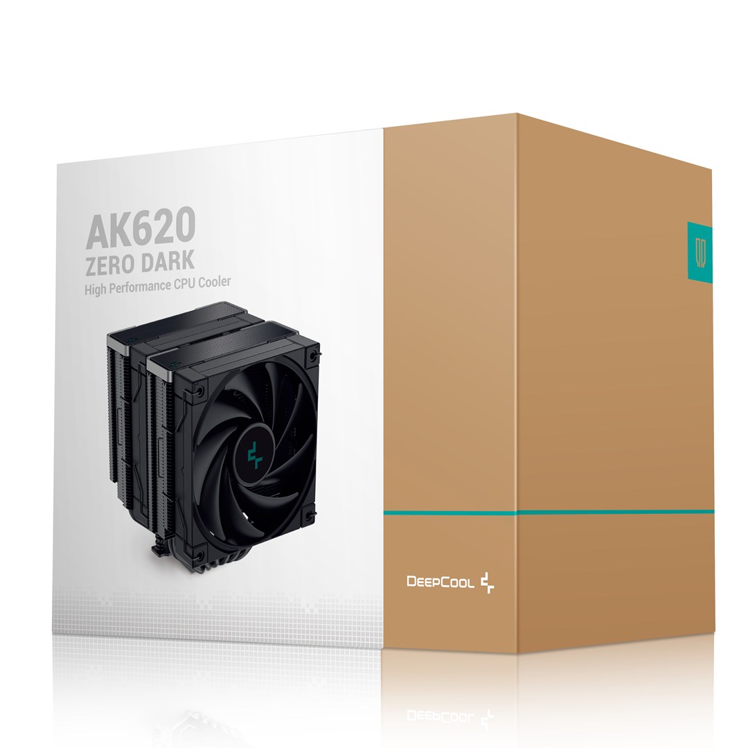 Ftohës CPU DeepCool AK620 Zero Dark, i zi