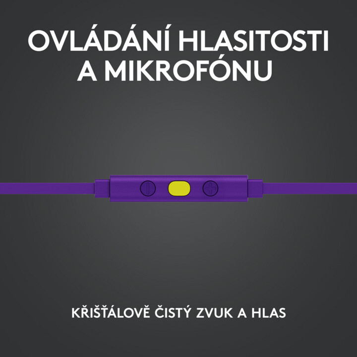 Dëgjuese Logitech G333, vjollcë