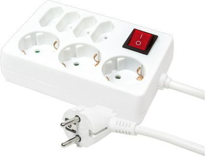 Paralizë LogiLink LPS210, 7 dalje AC, kabllo 5 m, e bardhë