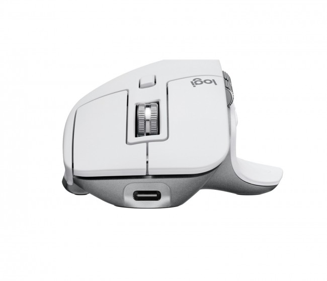 Maus Logitech MX Master 3S, i bardhë