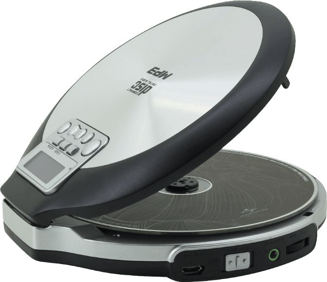 CD player portativ SoundMaster CD9220, CD MP3, funksion karikimi baterish, i zi gri