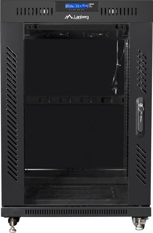 Kabinet rack Lanberg Free Standing 19", 15U, 600x600, i zi