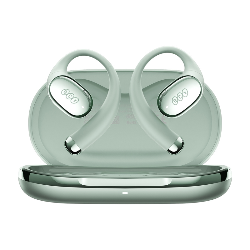 Kufje wireless QCY Crossky R70, True Wireless, ANC, të gjelbra