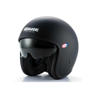 Helmetë moto Jet BLAUER HT Pilot 1.1, monokrom, mat, e zezë