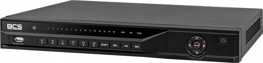 Regjistrues rrjeti IP BCS NVR08025ME II, deri 8 Mpx, i zi
