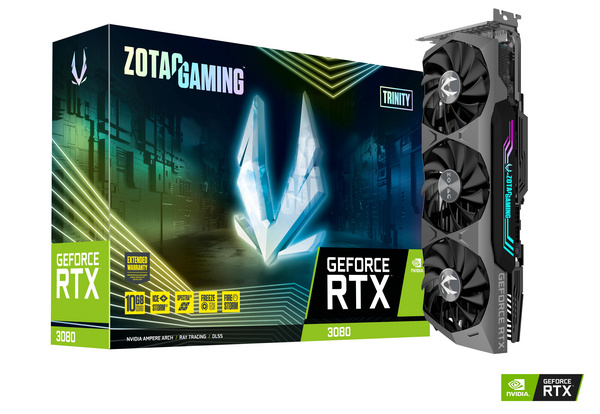Kartelë grafike Zotac GAMING GeForce RTX 3080 Trinity LHR NVIDIA 10 GB GDDR6X