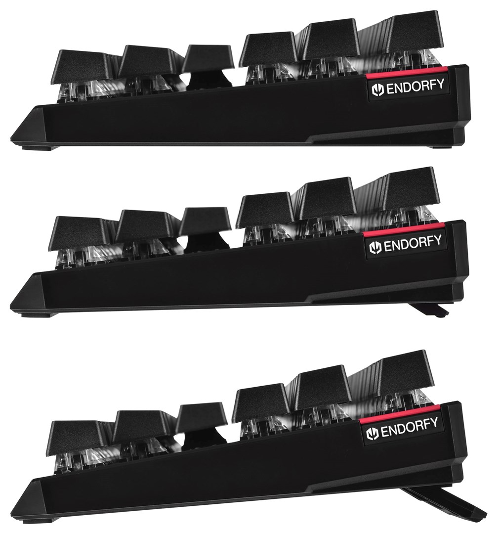 Tastierë mekanike Gaming Endorfy THOCK TKL, USB, Kailh Brown, RGB, e zezë