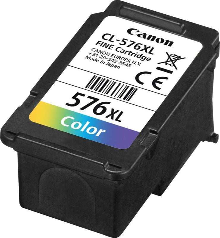 Fishek boje Canon CL-576XL, XL, tri kolor, për Canon Pixma