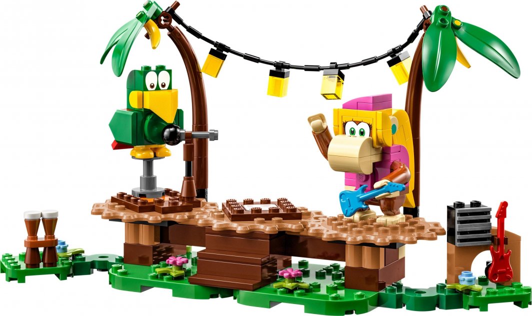 Set LEGO® Super Mario™ 71421 Dixie Kong and the Jungle Concert - Expansion Set