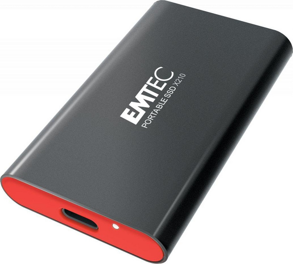 Disk SSD Emtec SSD X210 Elite 1TB, e zezë/e kuqe