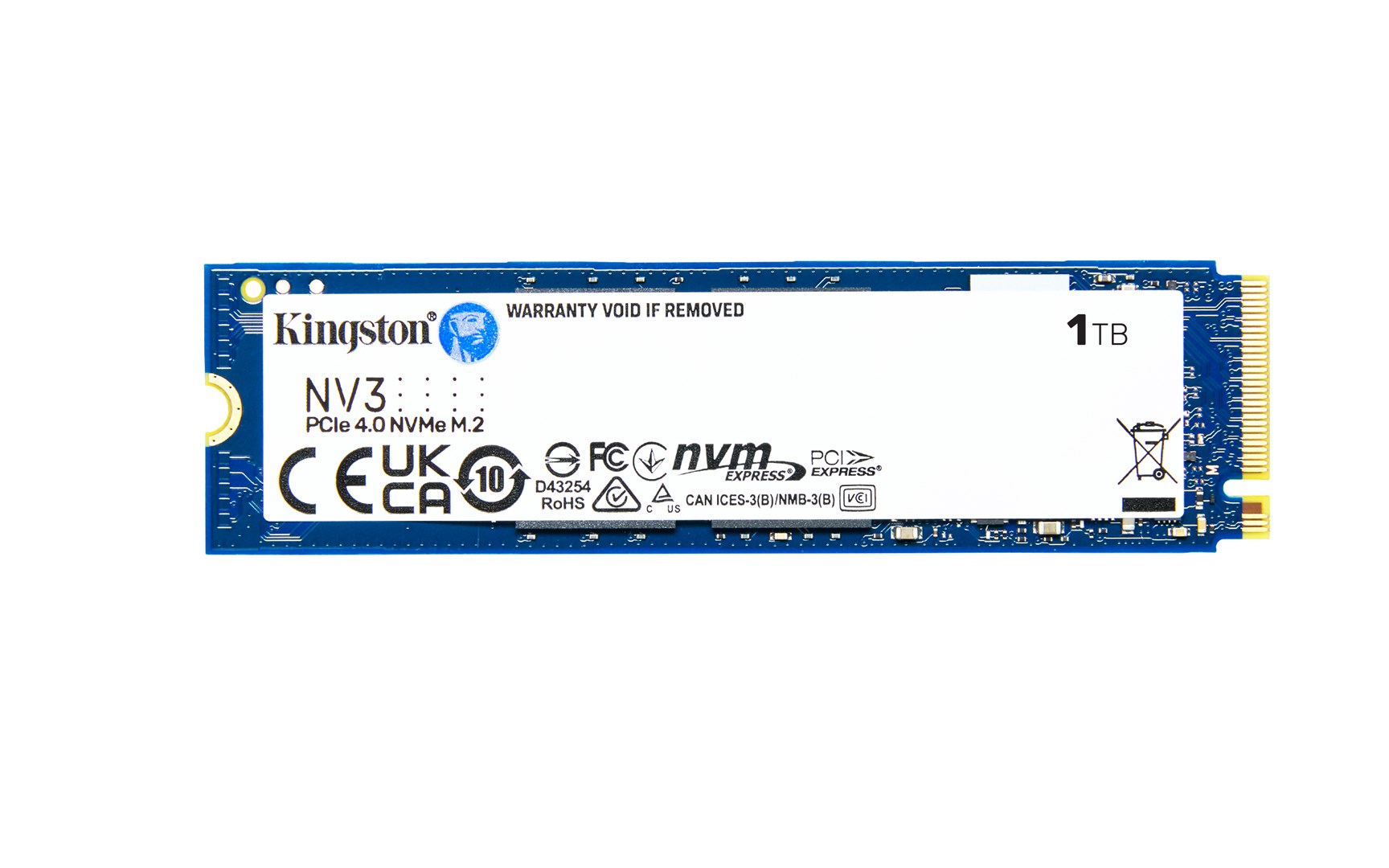 [OUTLET] Disk SSD Kingston Technology, 1TB NV3 M.2 2280 NVMe