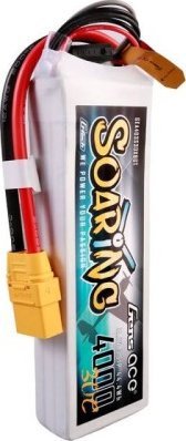 Bateri LiPo Gens Ace Tattu G-Tech Soaring 4000mAh, 11.1V 30C 3S1P