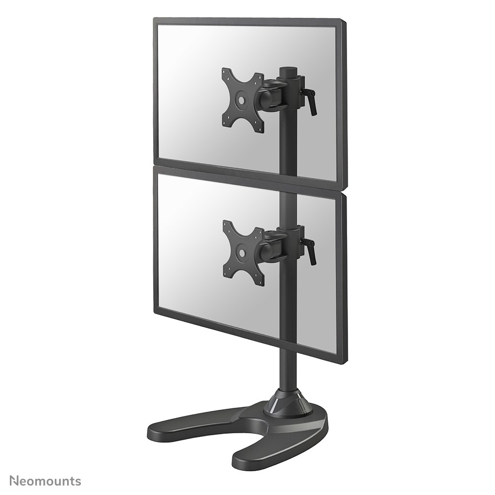 Mbajtëse monitori Neomounts FPMA-D700DDV, 10"-27", VESA 100x100, e zezë