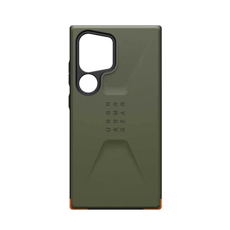 Mbulesë UAG Civilian për Galaxy S24 Ultra, kopertinë e fortë, e gjelbër