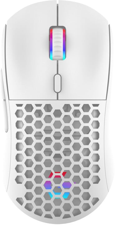 Maus CZC.Gaming Illusionist, i bardhë