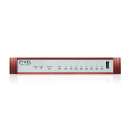 Firewall router Zyxel USGFLEX100H, 8 porta Gigabit, USB, gri