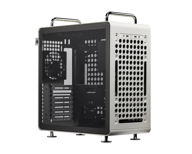 Kasë kompjuteri Cooler Master Qube 540 Moonstone (Q540-LGNN-S00), Mid-Tower, Tempered Glass, e bardhë