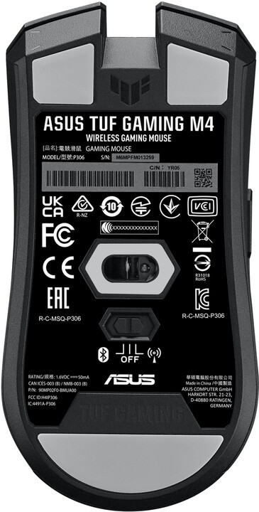 Maus ASUS TUF Gaming M4 Wireless, i zi