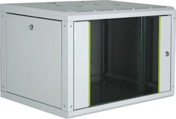 Kabinet rrjeti në mur Digitus DN-19 07-U, 19", 7U, gri