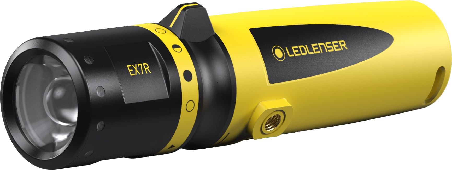 Elektrik Ledlenser Ex7R, i rikarikueshëm, ATEX, i verdhë