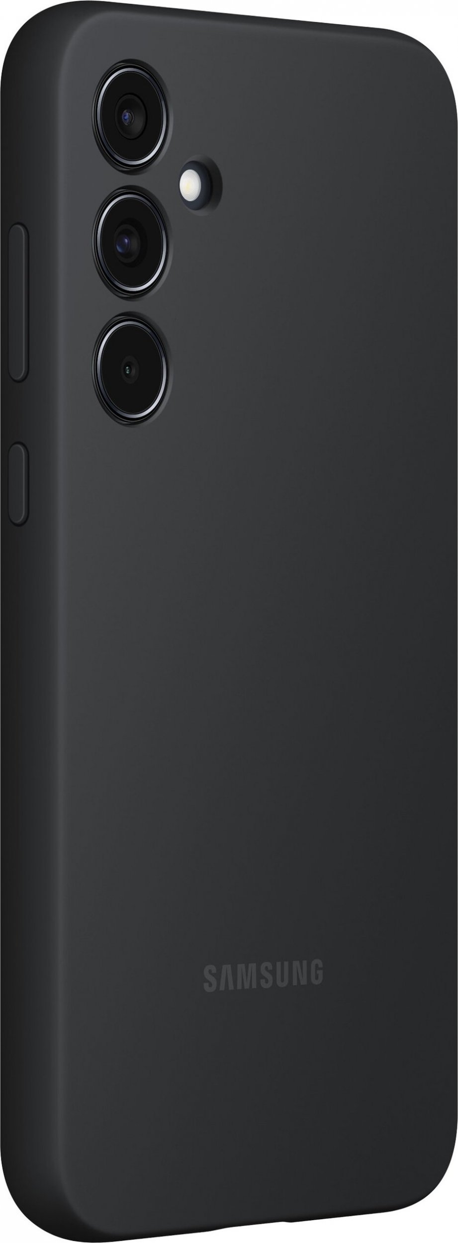 Mbulesë telefoni Samsung Silicone Cover Galaxy A35 5G, silikon, e zezë